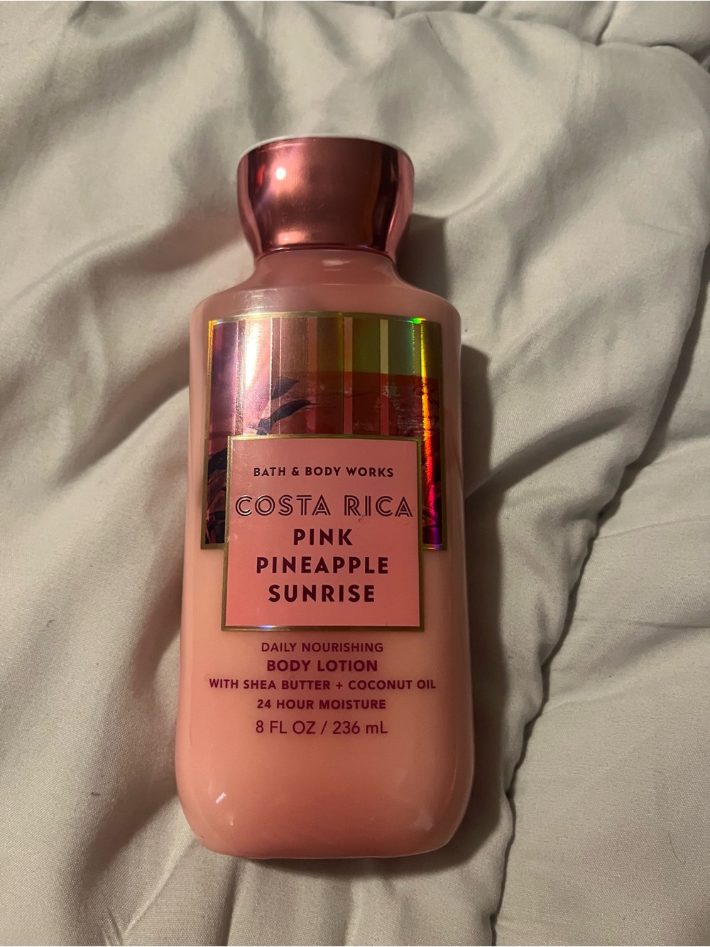 Bath & Body Works Pink Costa Rica Pineapple Sunrise Body Lotion